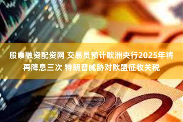 股票融资配资网 交易员预计欧洲央行2025年将再降息三次 特朗普威胁对欧盟征收关税