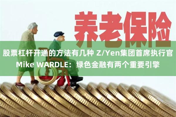 股票杠杆开通的方法有几种 Z/Yen集团首席执行官Mike WARDLE：绿色金融有两个重要引擎