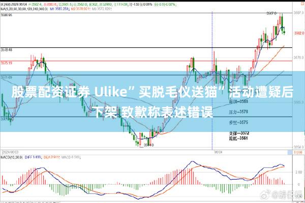 股票配资证券 Ulike”买脱毛仪送猫”活动遭疑后下架 致歉称表述错误